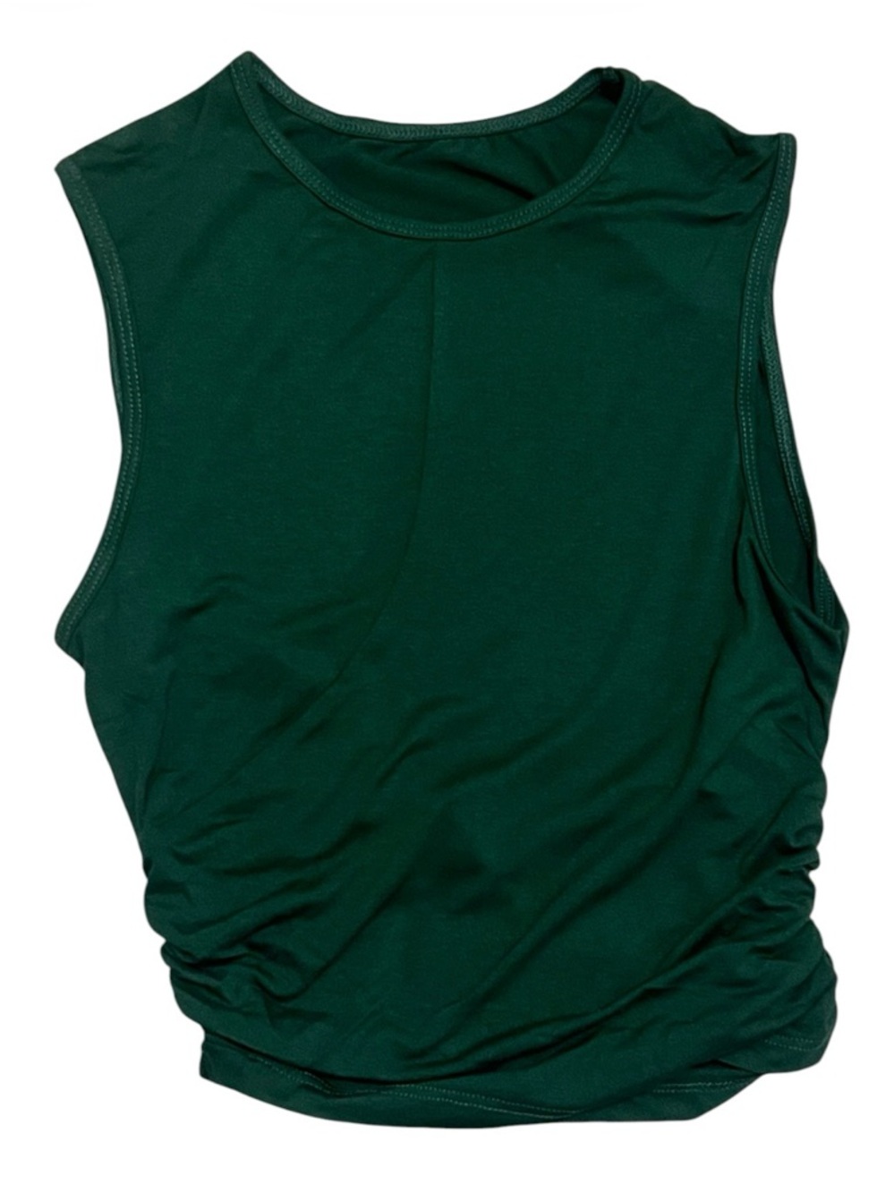 Cider Deep Forest Green Sleeveless Tank size XXS